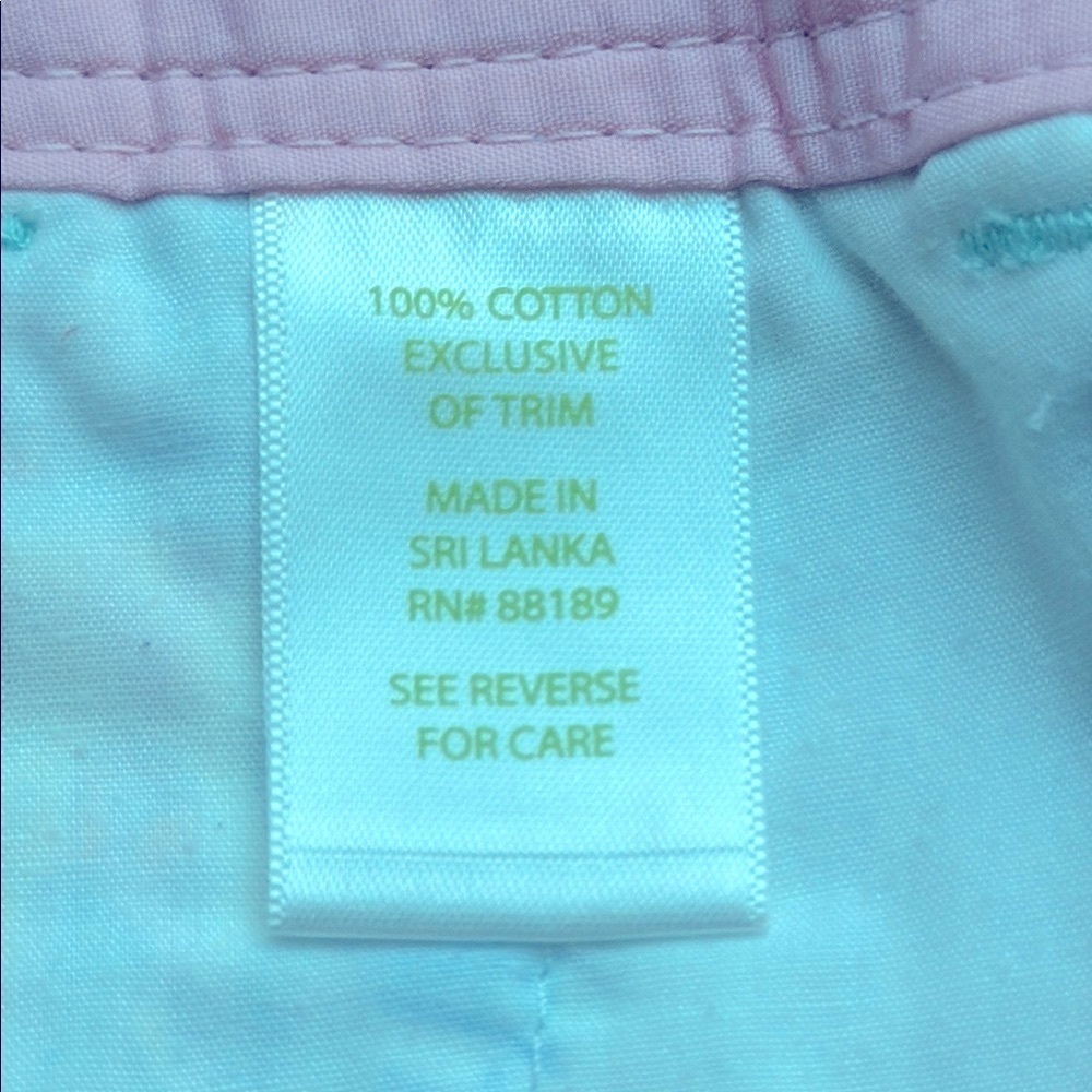 Lilly Pulitzer Pastel Astrology Print Cotton Callahan Shorts Size 2 Vibrant Chic - Picture 12 of 17